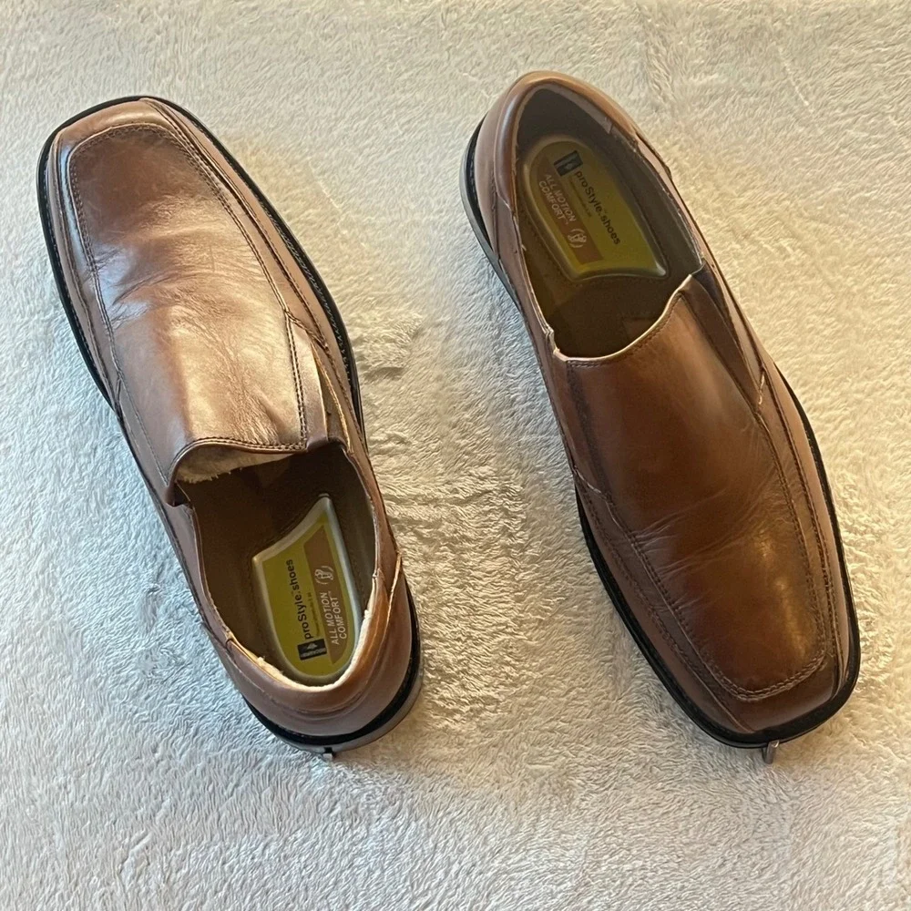Dockers ProStyle Shoes Mens Slip On‎ Loafers Comfort Dress Shoes Brown